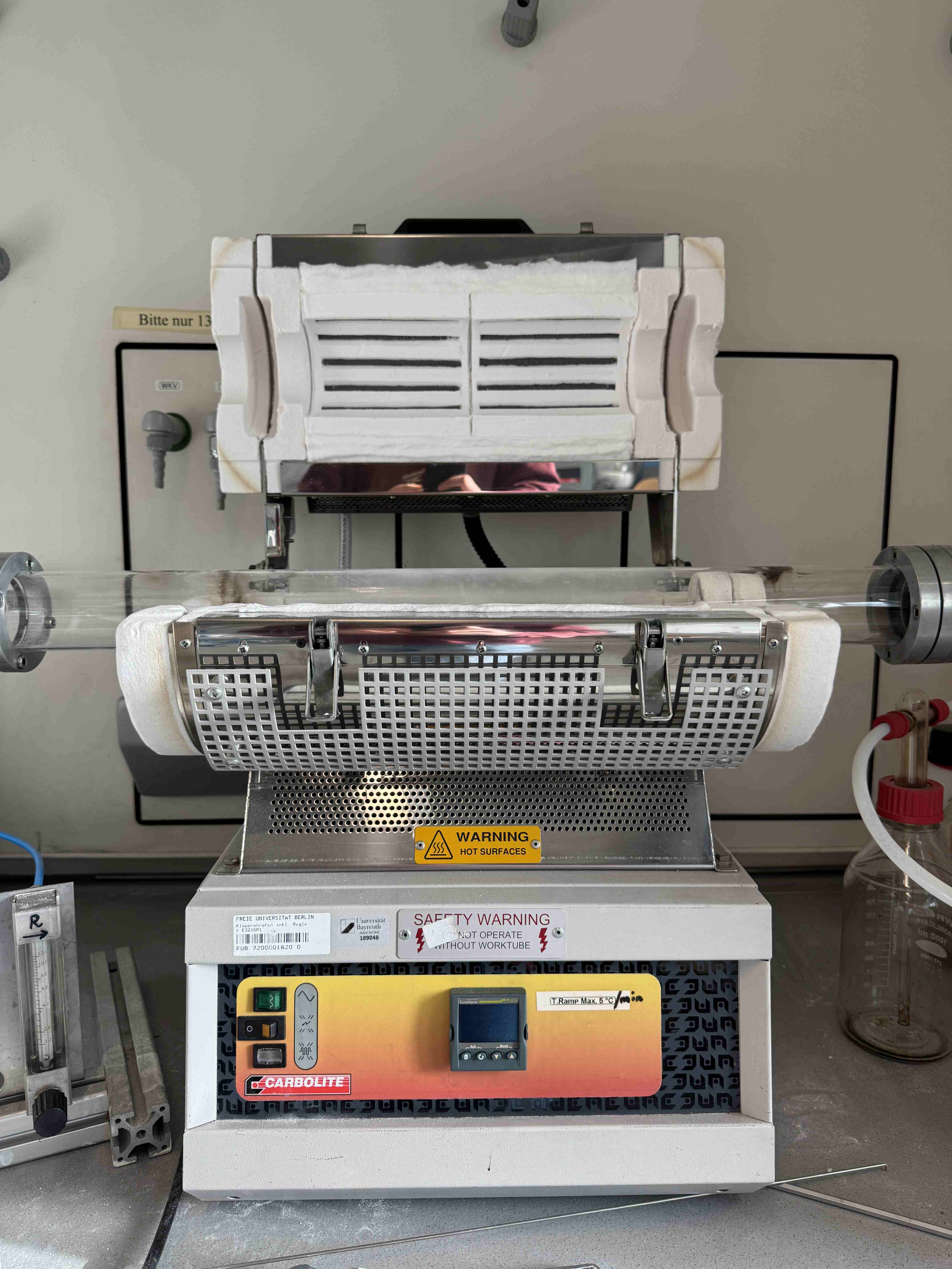 Carbolite Klapprohrofen